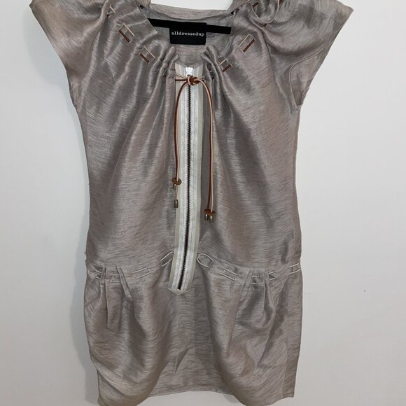 Alldressedup Gray Dress - Picture 2 of 5